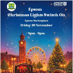 Epsom Christmas Lights Switch On