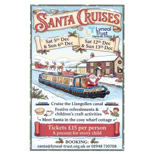 Santa Cruises at Lyneal Wharf