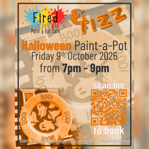 Halloween Paint-a-Pot at Cosalea Walshaw