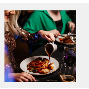 Oh so fabulously festive...At Kettering Park Hotel  Christmas Party Nights