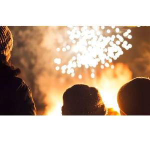 Low Noise Fireworks & Bonfire Party At West Lodge