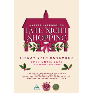 Christmas Late Night Shopping - OPEN UNTIL LATE!