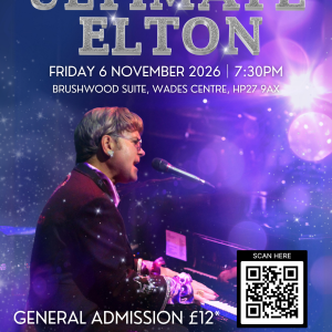 Ultimate Elton at the Brushwood Suite