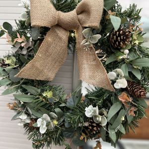 Reusable Christmas Wreath Workshop