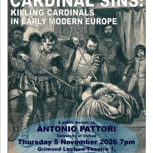 CARDINAL SINS: Killing Cardinals in Early Modern Europe