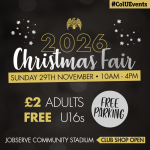Colchester United Christmas Fair 2026 