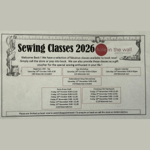 Christmas Pet Patchwork Sewing Classes at Hole In The Wall.