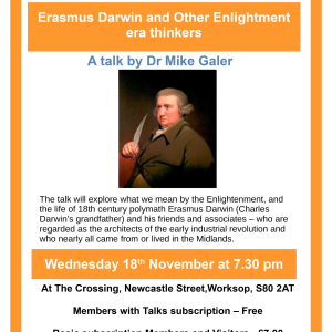 Erasmus Darwin and other Enlightenment era thinkers 