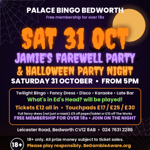 Jamie's Farewell and Halloween Party Night