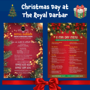 Christmas Day at The Royal Darbar, Walsall