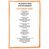 Entertainment for October at Bloxwich Memorial Club Walsall