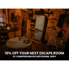 10% Off Your Next Escape Room at Compendium Bury