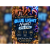 Blue Light Night Christmas Party