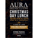 Christmas Day Lunch at Aura Indian Cuisine