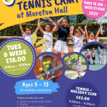 Moreton Hall Summer Tennis Camp