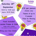 2nd Stoneleigh Scout Group Quiz Night