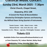 Wilfred Owen Festival - Classical Music Concert