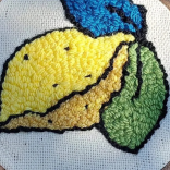 Workshop - Punch Needle Embroidery with artist Caroline Coates at Fired Paint a Pot Café 