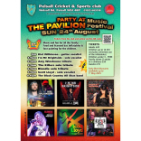 Party at the Pavilion Music Festival at Pelsall Cricket & Sports Club