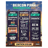 Beacon Park Tribute Festival 2025: 3 Epic Days of Live Music, Lights & Family Fun!