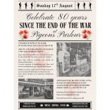 Celebrating 80 Years Since the End of the War Pigeons Parlour