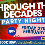 Through the Decades Party Night 