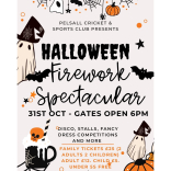Halloween Firework Spectacular at Pelsall Cricket and Sports Club Walsall