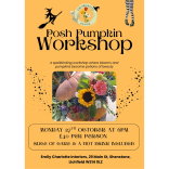 Posh Pumpkin Workshop at The Brightest Bloom Lichfield