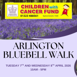 Children with Cancer Fund at the Arlington Bluebell Walk