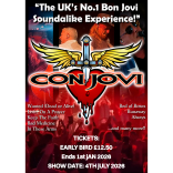 🎸 Con Jovi – The UK’s No.1 Bon Jovi Soundalike Experience