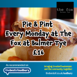 Pie and Pint at The Fox