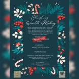 Christmas Wreath Making with The Velvet Stem