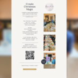 Christmas Card Workshop with Roselle