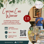 Christmas Card Workshop with Roselle