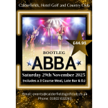 Bootleg ABBA Tribute Evening at Calderfields Golf & Country Club Walsall