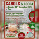 Carols and Cocoa at Cosalea Walshaw