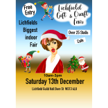 Lichfield Gift & Craft Fair  Saturday 13th December 2025  Lichfield Guild Hall