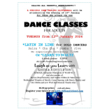 DANCE CLASSES  FOR ADULTS 