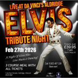 Elvis Tribute Night at Da Vinci's Aldridge