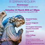 Epsom Choral Society –  Brahms: A German Requiem and Rheinberger