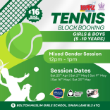 Boys & Girls Tennis Sessions with Krimmz