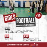 Girls Football Sessions with Krimmz