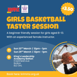 Girls Basketball Taster Session with Krimmz