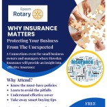 Epsom Rotary: Why Insurance matters
