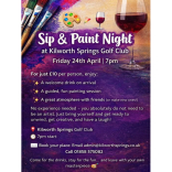 Sip & Paint Night at Kilworth Springs Golf Club