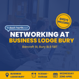 Networking at Business Lodge Bury