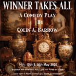 Bayston Hiill Amateur Dramatics Society present 'Winner Takes All' a comedy by  Colin A. Barrow