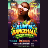 Rum’N Dancehall Rooftop Brunch at WS1 Live Lounge Walsall 🌴🍹
