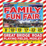 Harry Jones Fun Fair at Great Bridge Road Playing Fields, Moxley 🎡🎉