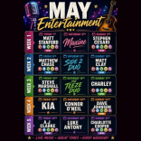 🎤✨ MAY ENTERTAINMENT IS HERE at Bloxwich Memorial Club! ✨🎶